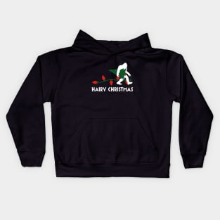 Hairy Christmas Kids Hoodie